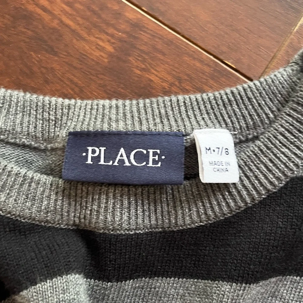 EUC -  Children's Place - Lot of 2 - Striped Sweaters - Boys M (7/8)